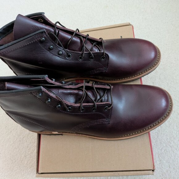 Red Wing Beckman Boot in Black Cherry, 11D - Picture 1 of 16